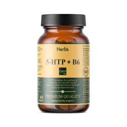 5-HTP + В6, № 60, Herb's, таблетки 700 мг, БАД