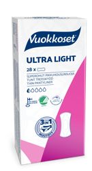 Vuokkoset Ultra Light Прокладки гигиенические ежедневные, 28 шт