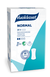 Vuokkoset Normal Прокладки гигиенические ежедневные, 30 шт