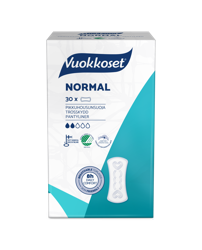 Vuokkoset Normal Прокладки гигиенические ежедневные, 30 шт