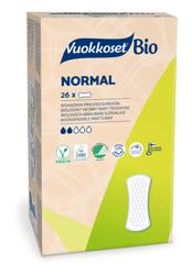 Vuokkoset  BIO Normal Прокладки гигиенические ежедневные, 26 шт